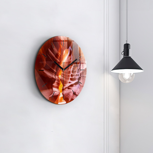 Reloj redondo pared Cañón de arena