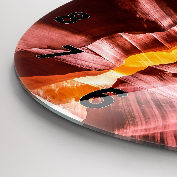 Reloj redondo pared Cañón de arena