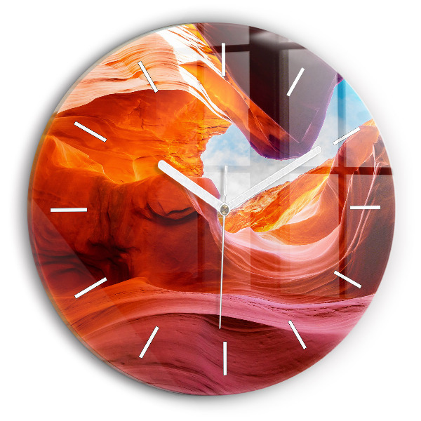 Reloj de pared redondo Cañón