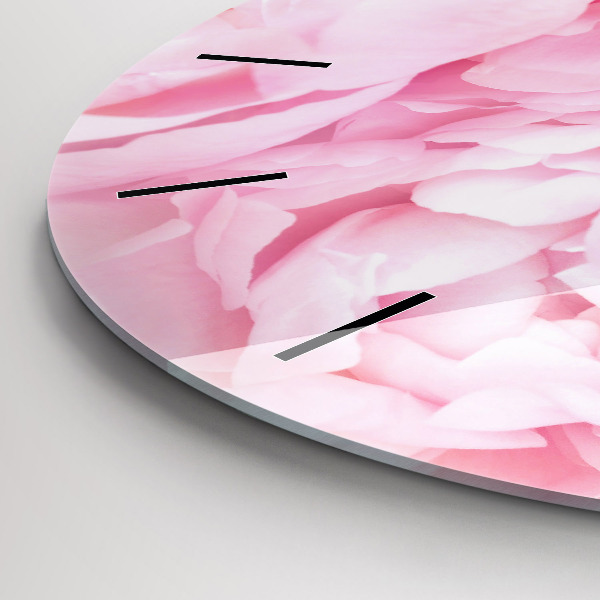 Reloj de pared redondo Flores en flor