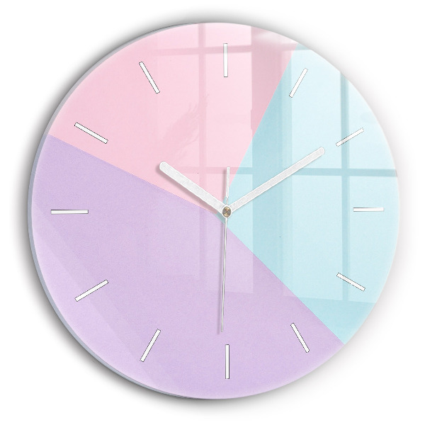 Reloj redondo pared Patrón pastel