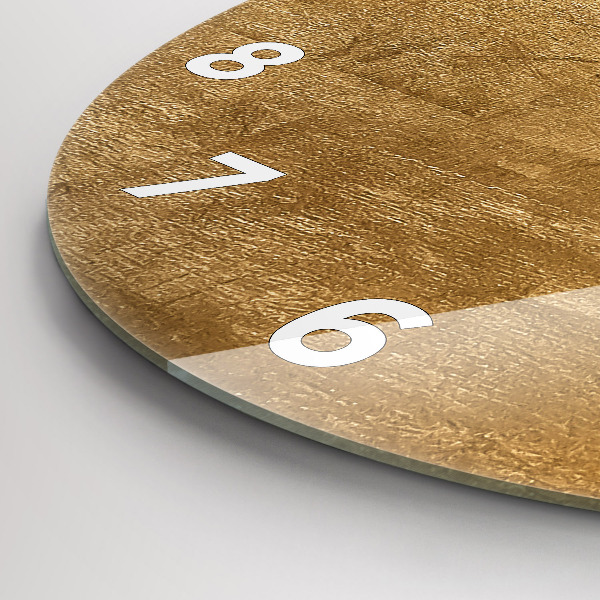 Reloj de pared redondo Lienzo decorativo