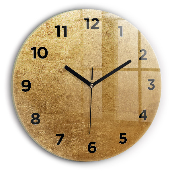 Reloj de pared redondo Lienzo decorativo