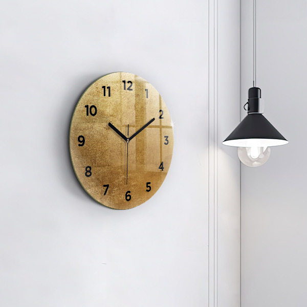 Reloj de pared redondo Lienzo decorativo