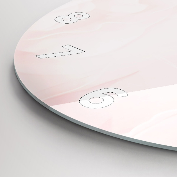 Reloj de pared redondo Rosas en flor