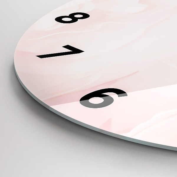 Reloj de pared redondo Rosas en flor