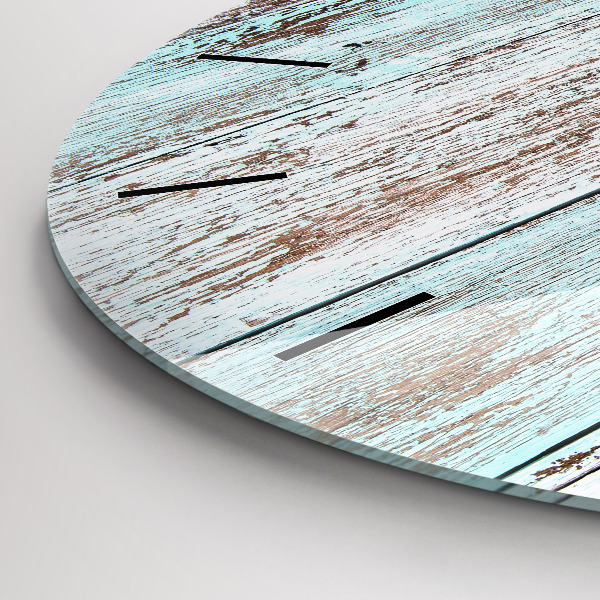 Reloj de pared redondo Madera al pastel