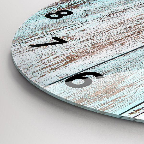 Reloj de pared redondo Madera al pastel