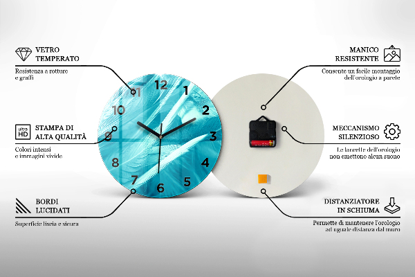 Reloj redondo pared Mapamundi cósmico