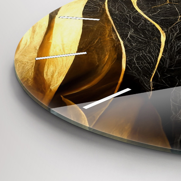 Reloj redondo pared Abstracción elegante