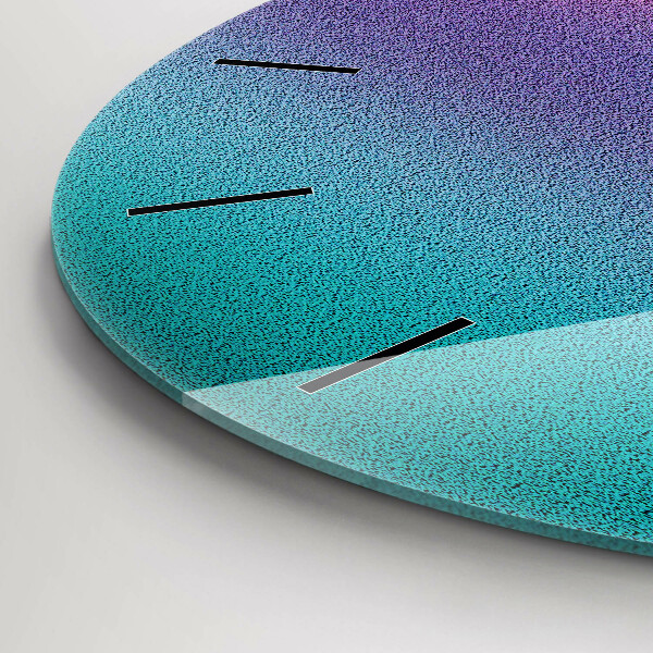 Reloj redondo pared Patrón degradado