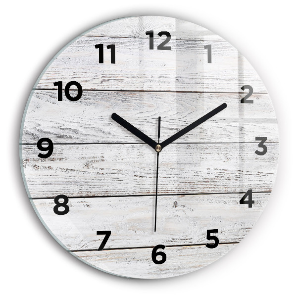 Reloj redondo pared Tablas pintadas