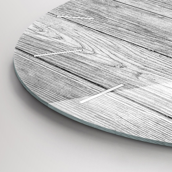 Reloj redondo pared Paneles de madera