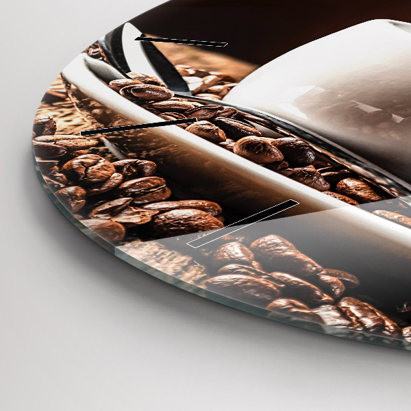 Reloj redondo pared Taza de café