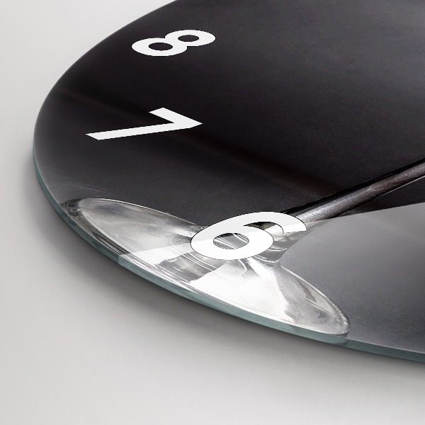 Reloj de pared redondo Copa de vino