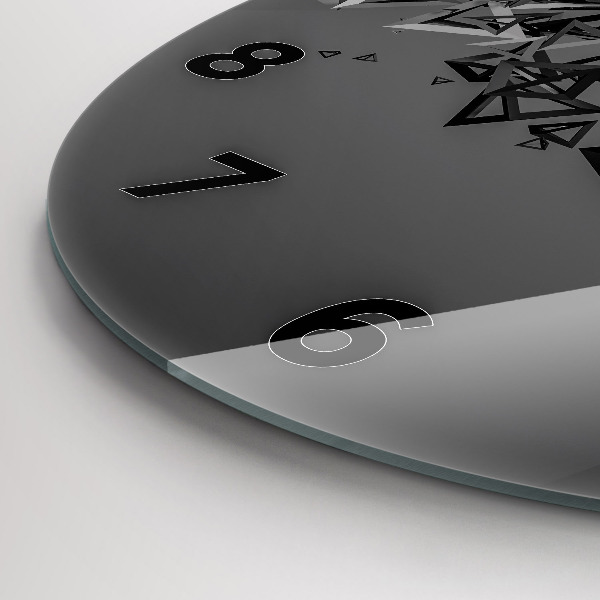 Reloj redondo pared Abstracción