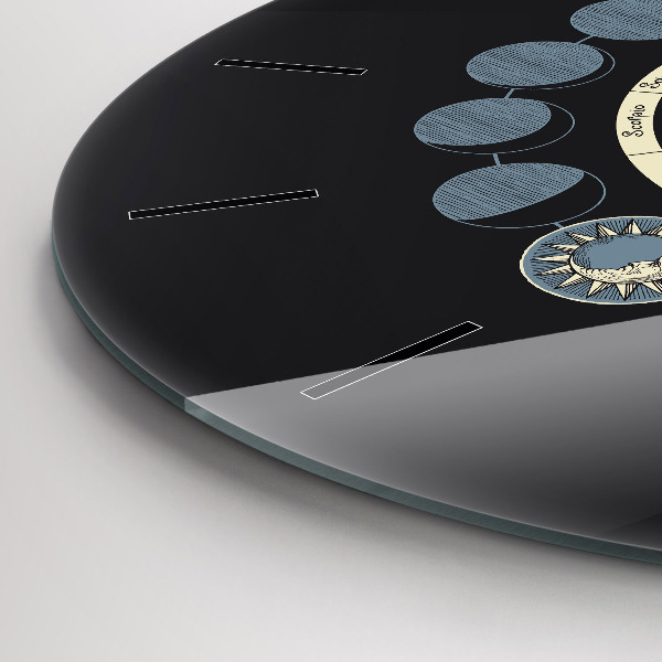 Reloj redondo pared Fases de la luna