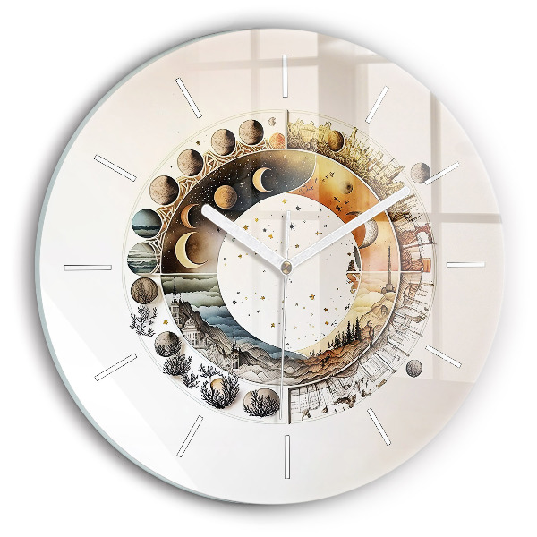 Reloj redondo pared Reloj astronomía