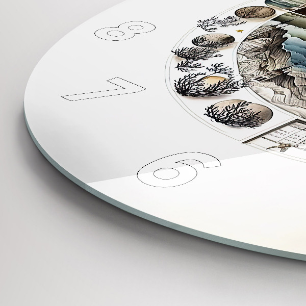 Reloj redondo pared Reloj astronomía