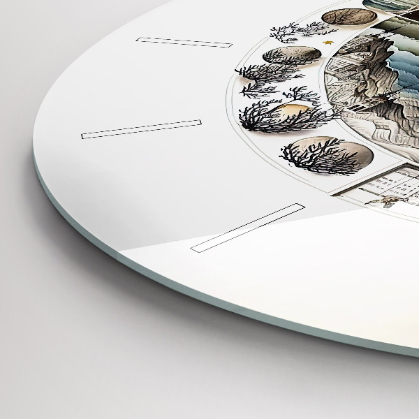 Reloj redondo pared Reloj astronomía