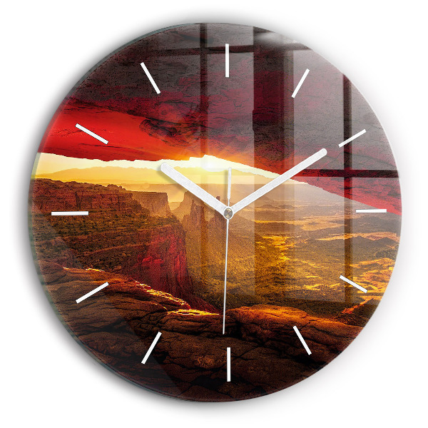 Reloj redondo pared Gran Cañón Arizona