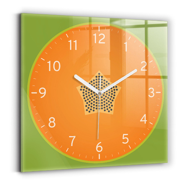 Reloj cuadrado Papaya