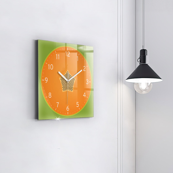 Reloj cuadrado Papaya