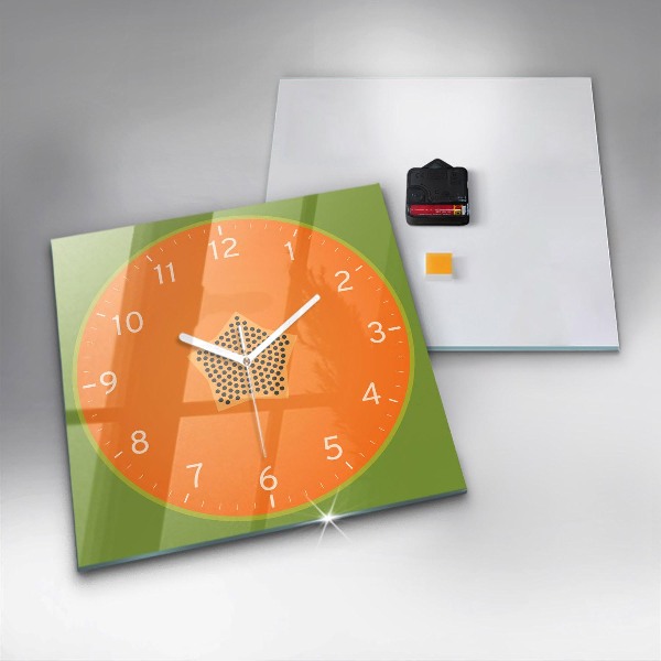 Reloj cuadrado Papaya