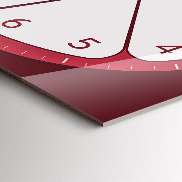 Reloj de pared cuadrado Fruta en rodajas