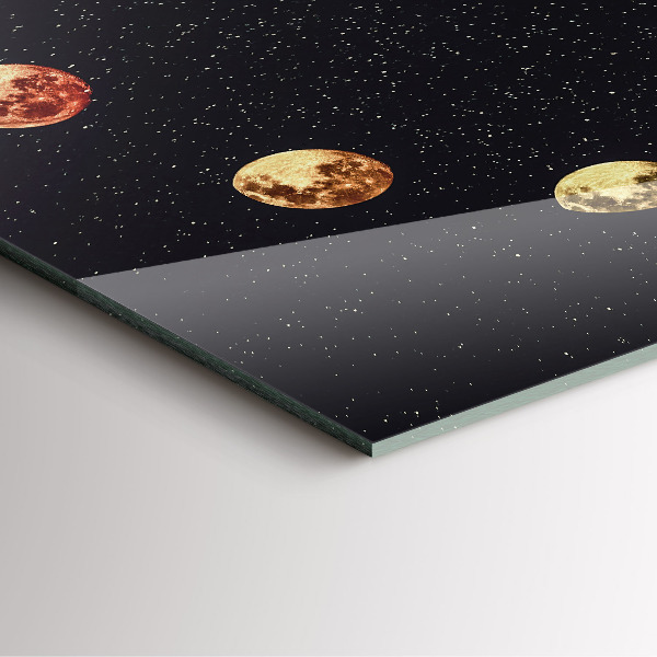 Reloj cuadrado Fases de la luna