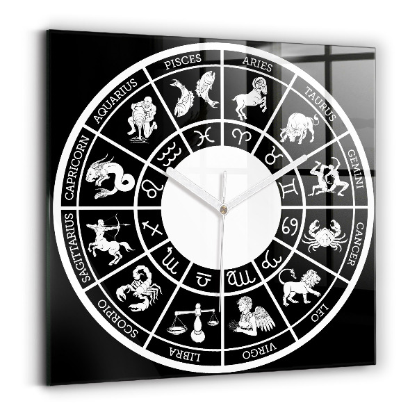 Reloj cuadrado Zodíaco