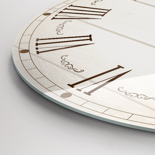 Reloj redondo pared Números romanos