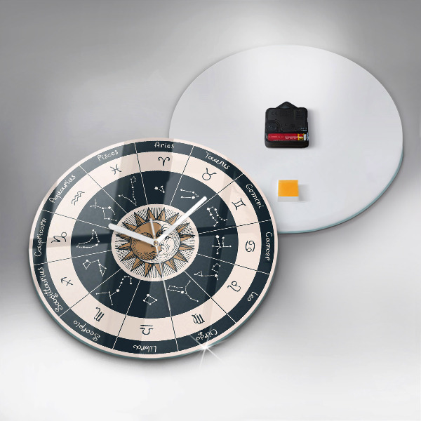 Reloj de pared redondo Constelaciones zodiacales