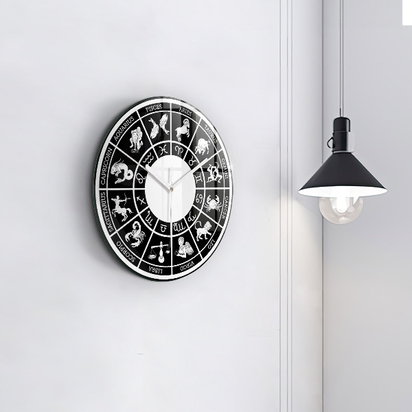 Reloj de pared redondo Zodíaco