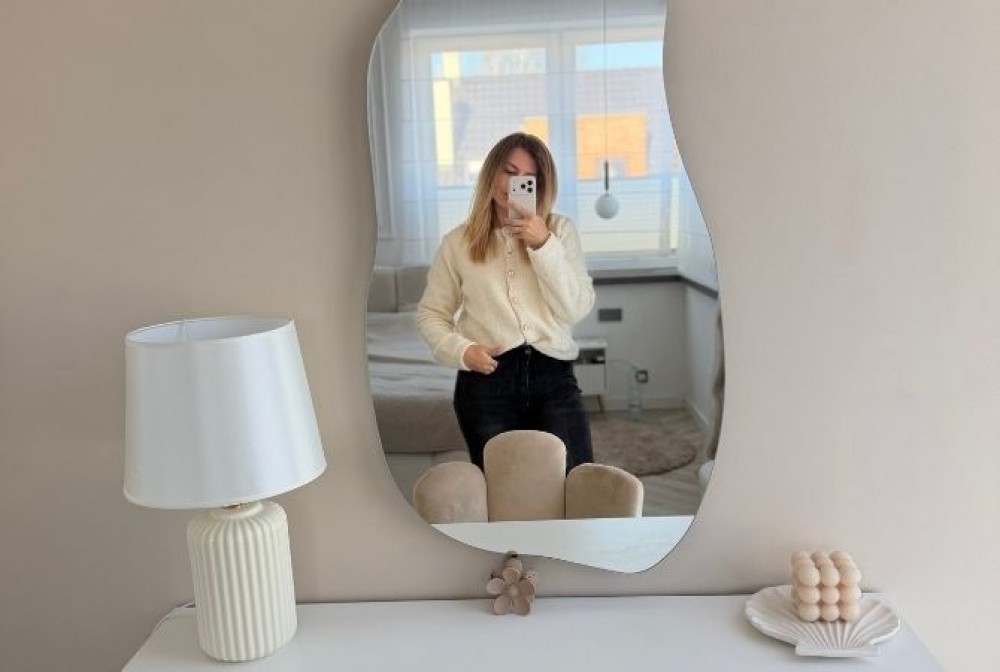 espejo de maquillaje